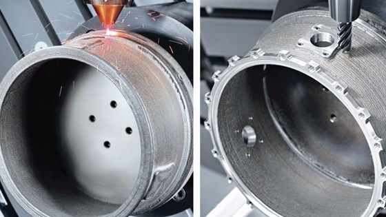 Hybrid Machining with Additive and Subtractive Manufacturing