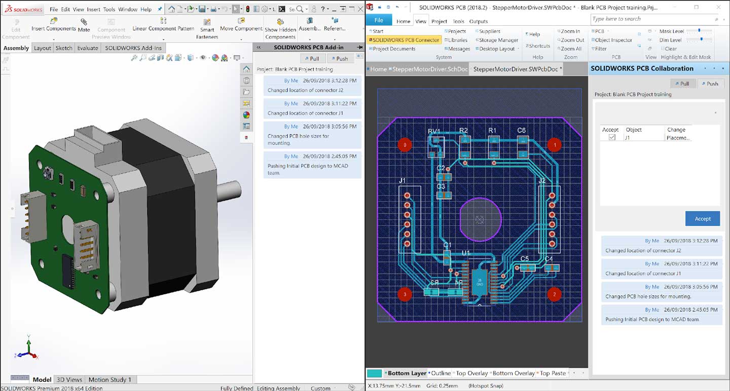 Optimize Your Mechatronic Designs with the SOLIDWORKS PCB ECAD-MCAD Integration