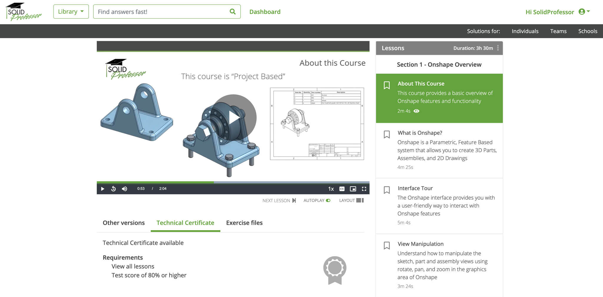 How Your Students Can Take the Onshape Certification Exam for Free — Just by Studying for It